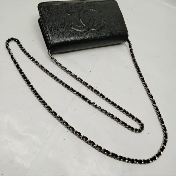 CHANEL CAVIAR LEATHER WOC Shoulder/Crossbody  Bag ,CHANEL TOTE ,CHANEL WALLET - Picture 8 of 12